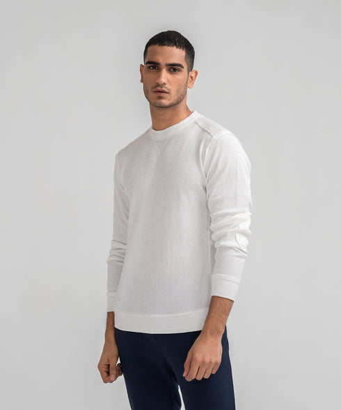 Men's Raw Waffle Knit Shirt